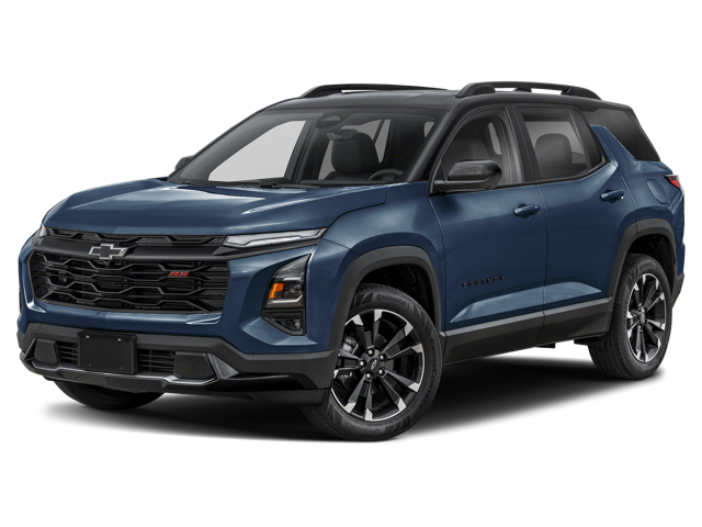 2025 Chevrolet Equinox RS in blue metallic