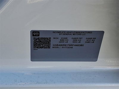 2024 Chevrolet Silverado 3500 HD Chassis Cab Work Truck