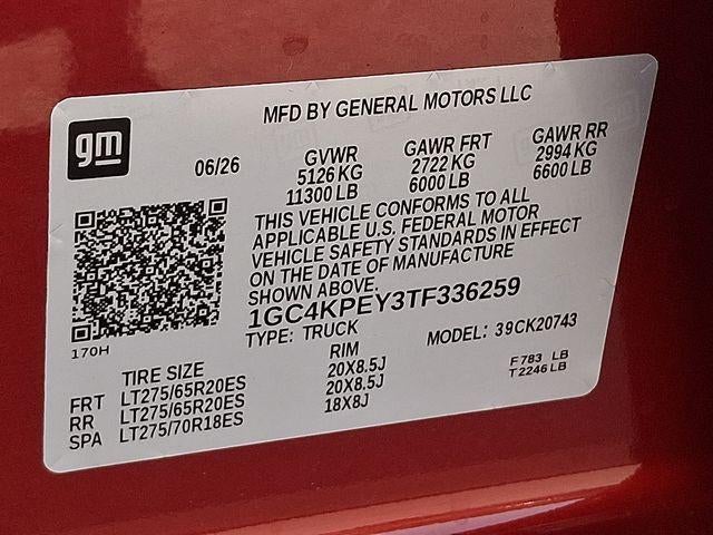 2026 Chevrolet Silverado 2500 HD LTZ
