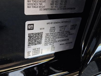 2026 Chevrolet Silverado 1500 LTZ