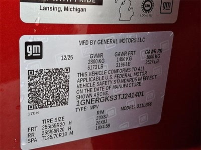 2026 Chevrolet Traverse LT