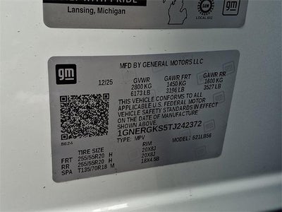 2026 Chevrolet Traverse LT