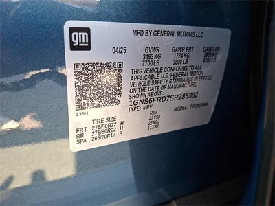 2025 Chevrolet Suburban Premier