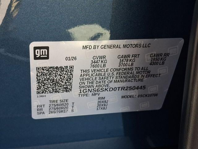 2026 Chevrolet Tahoe Premier