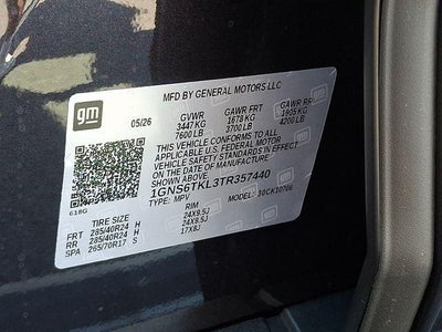 2026 Chevrolet Tahoe High Country