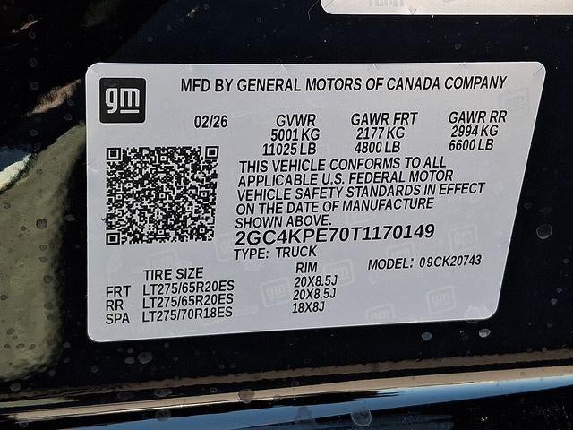 2026 Chevrolet Silverado 2500 HD LTZ