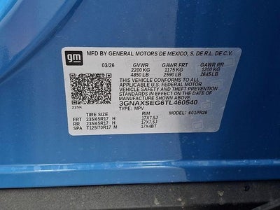 2026 Chevrolet Equinox ACTIV