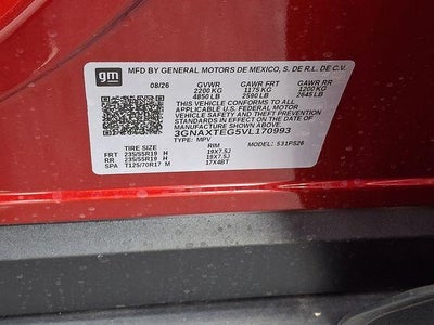 2027 Chevrolet Equinox RS