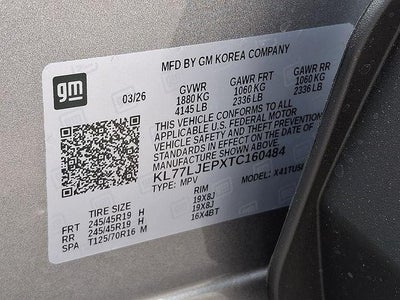 2026 Chevrolet Trax 2RS