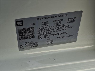 2026 Chevrolet Silverado 3500 HD LTZ DRW