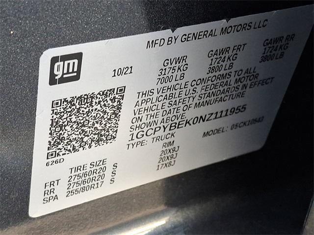 2022 Chevrolet Silverado 1500 LTD Custom