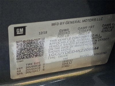 2019 Chevrolet Silverado 1500 LT