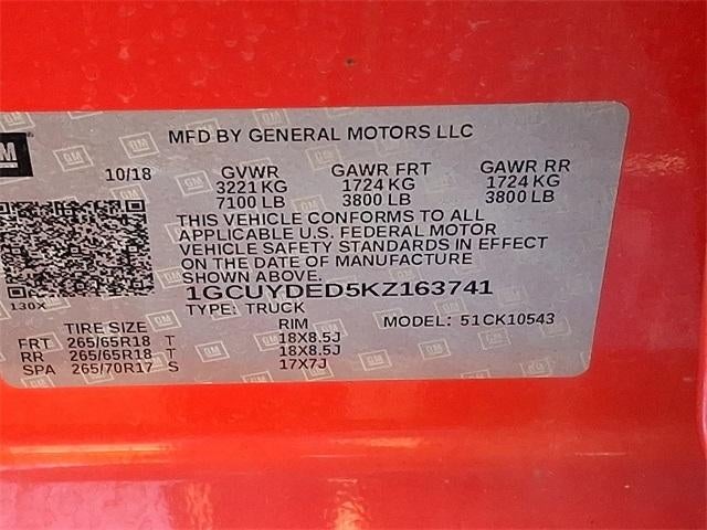 2019 Chevrolet Silverado 1500 LT