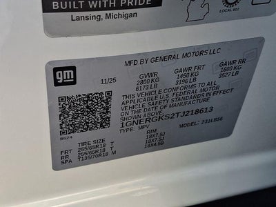 2026 Chevrolet Traverse LT