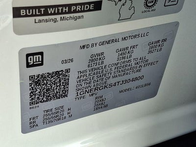 2026 Chevrolet Traverse LT