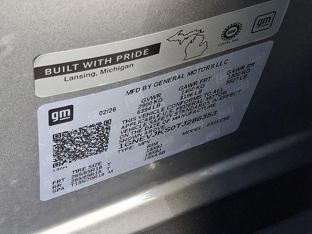 2026 Chevrolet Traverse Z71