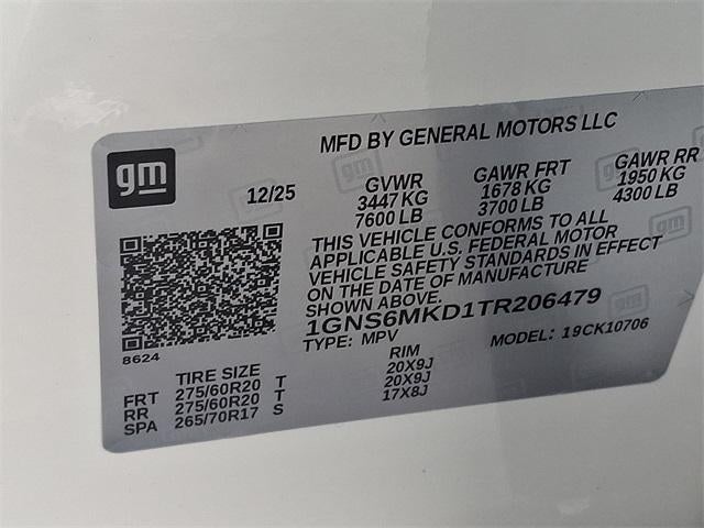 2026 Chevrolet Tahoe LS