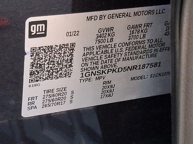2022 Chevrolet Tahoe Z71