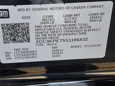 2025 Chevrolet Silverado 2500 HD LTZ