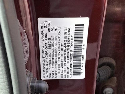 2015 Honda CR-V EX-L