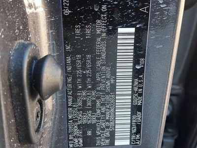 2022 TOYOTA TRUCK HIGHLANDER LE