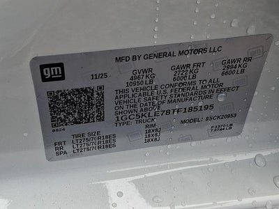 2026 Chevrolet Silverado 2500 HD WT