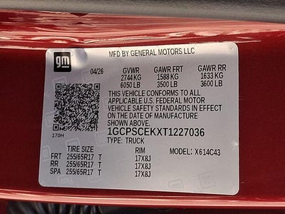 2026 Chevrolet Colorado LT