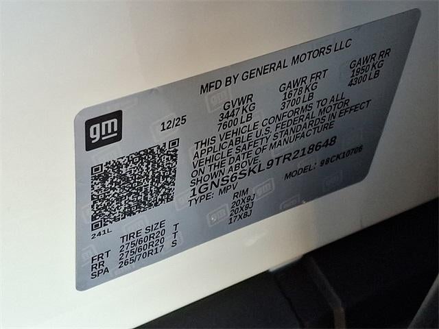 2026 Chevrolet Tahoe Premier