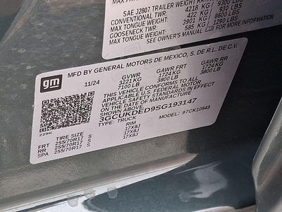 2025 Chevrolet Silverado 1500 LT