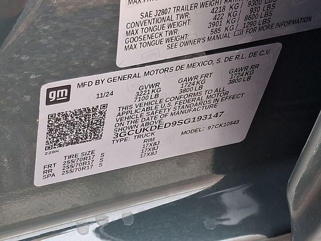 2025 Chevrolet Silverado 1500 LT