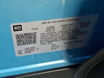 2026 Chevrolet Trailblazer LT