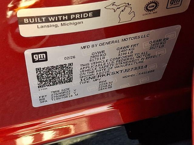 2026 Chevrolet Traverse High Country