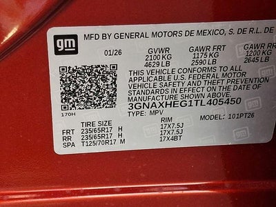 2026 Chevrolet Equinox LT