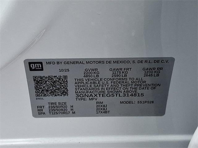 2026 Chevrolet Equinox RS