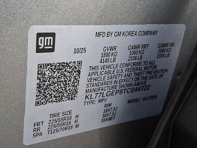 2026 Chevrolet Trax 1RS