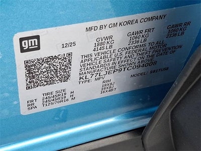 2026 Chevrolet Trax 2RS