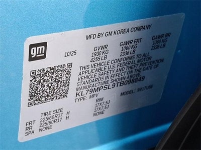 2026 Chevrolet Trailblazer LT