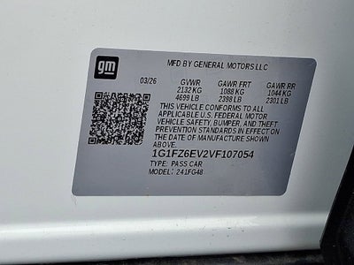 2027 Chevrolet Bolt RS