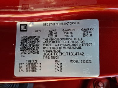 2026 Chevrolet Colorado LT