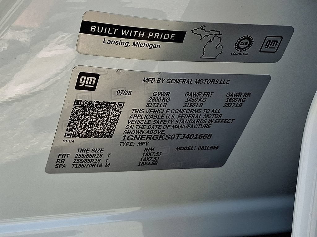 2026 Chevrolet Traverse LT