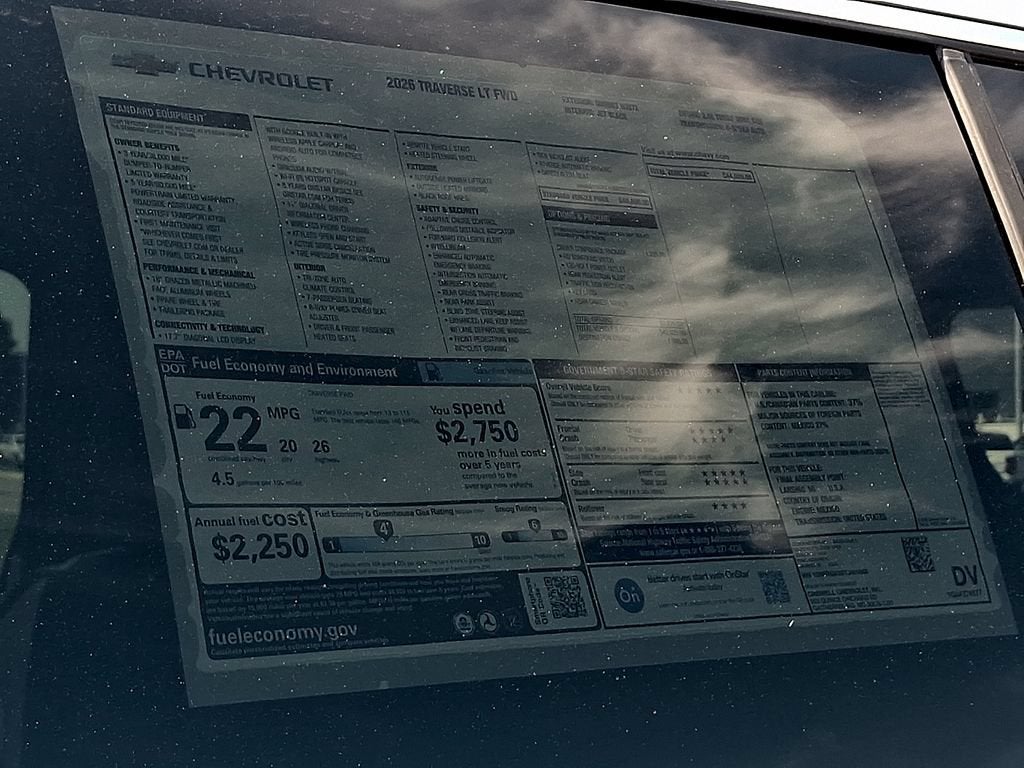 2026 Chevrolet Traverse LT