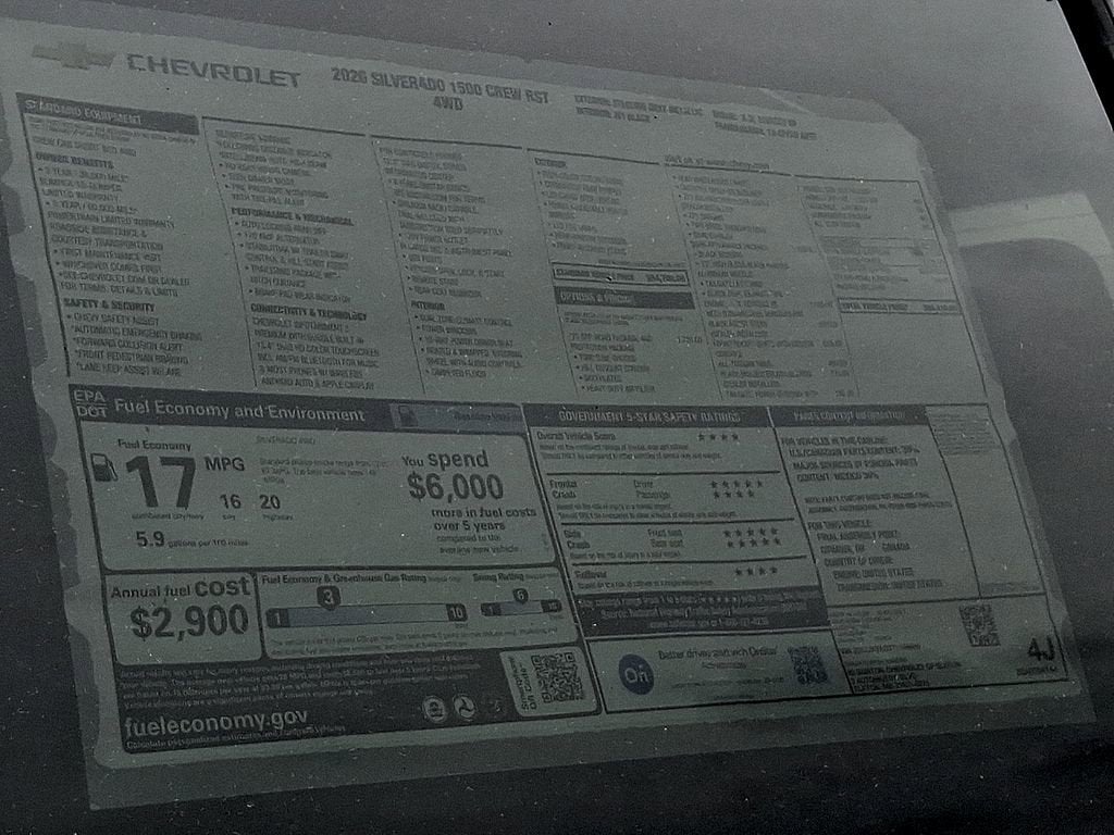 2026 Chevrolet Silverado 1500 RST