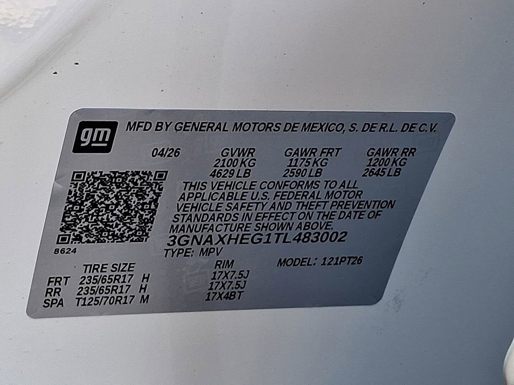 2026 Chevrolet Equinox LT