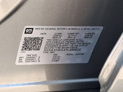 2026 Chevrolet Equinox LT