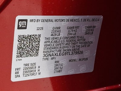 2026 Chevrolet Equinox RS