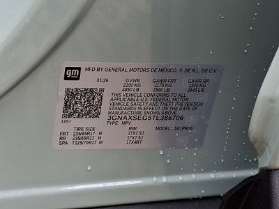 2026 Chevrolet Equinox ACTIV