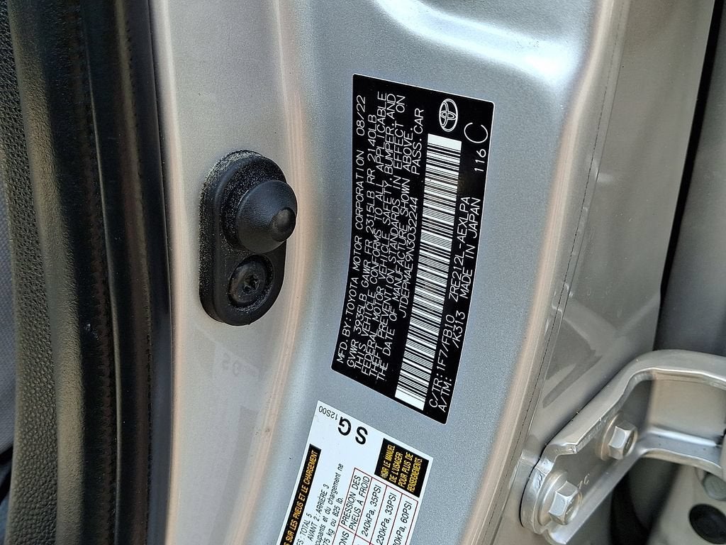 2022 Toyota Corolla LE