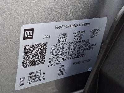 2026 Chevrolet Trax 2RS