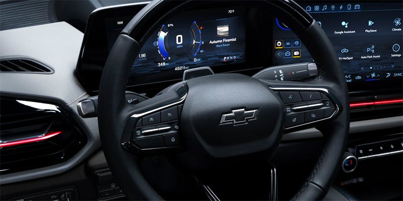 steering of chevy silverado-ev