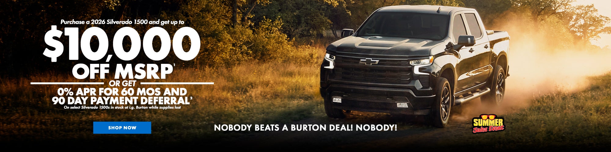 Silverado Offer